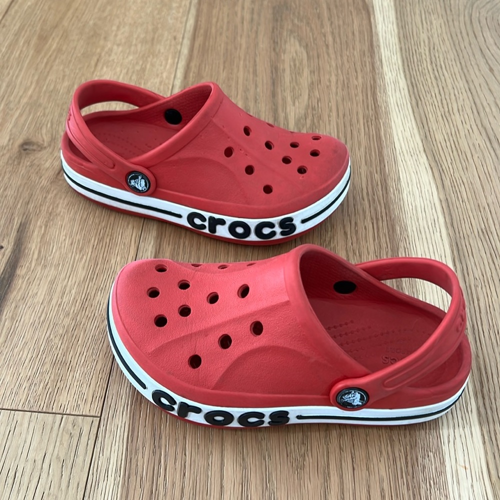 Little boy Crocs size 12